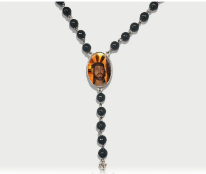 Rosario Nazareno color negro